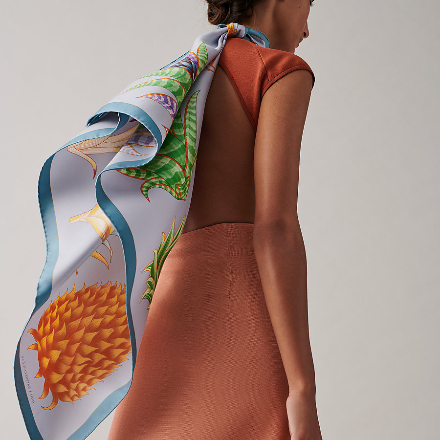 エルメス スカーフ カレ90 Index Bromeliaceae 22年春夏